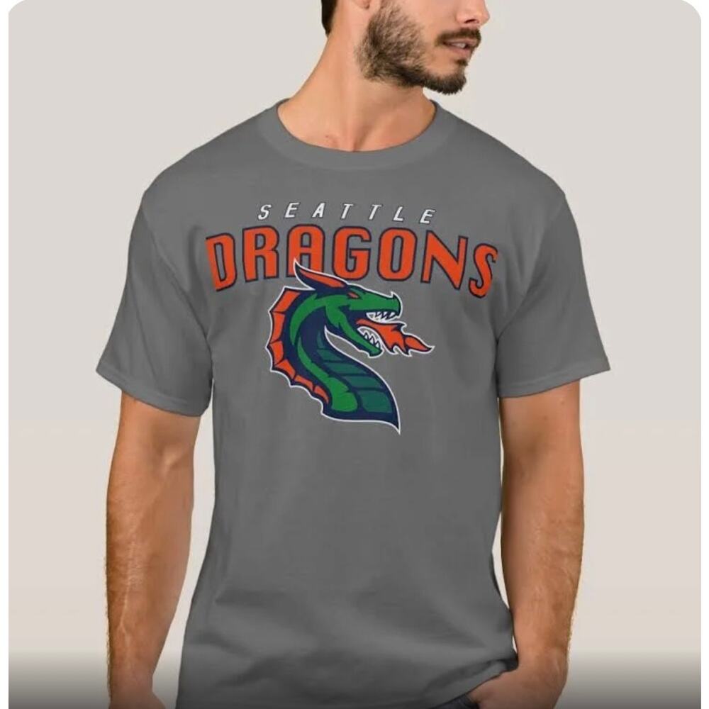 XFL Seattle Dragons ￼Unisex T-shirt